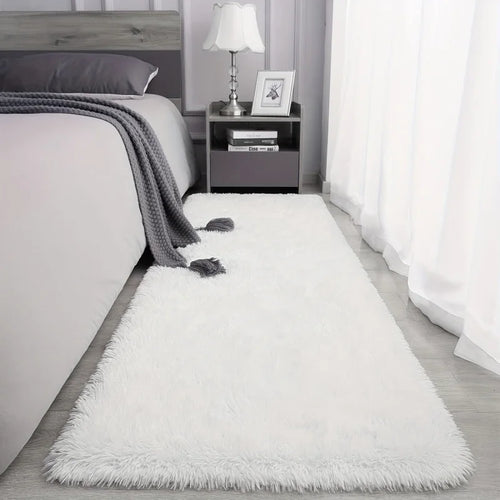 Alfombras de Pasillo y Sala de Estar VIKAMA de Felpa Ultra Suave, Duraderas y Lavables a Máquina para Dormitorio y Decoración del Hogar, Disponibles en Varios Colores